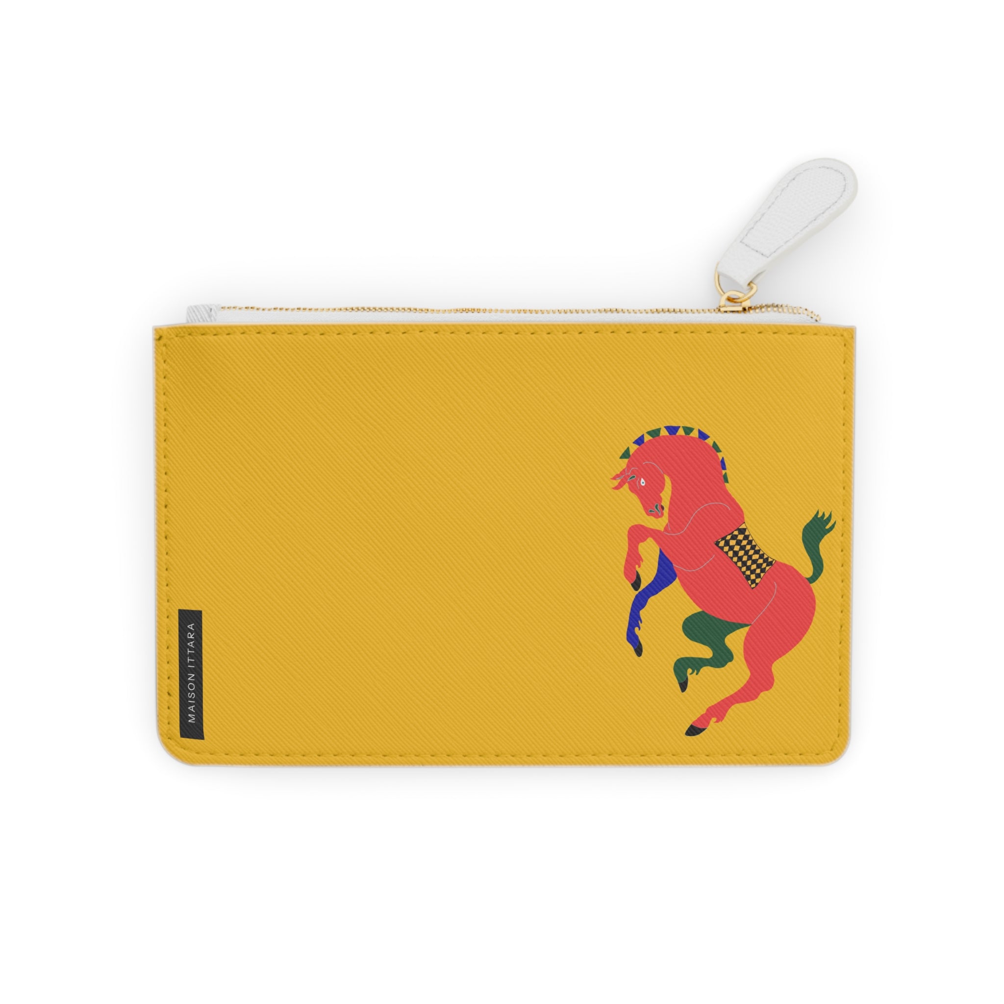 Stylish Mini Clutch Bag with Majestic Horse Design - Perfect for Everyday Use and Special Occasions